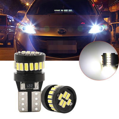 3014 چیپ ال ای دی لامپ های خودرو نور سفید 360 درجه زاویه پرتو T10 3014 24smd جریان ثابت روشن لامپ ال ای دی
