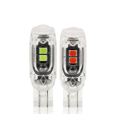 چراغ 360 درجه LED لامپ اتومبیل صفحه گواهینامه نور T10 2835 3030 5smd LED برجسته 5W5 غیر قطبی لامپ عرض کوچک