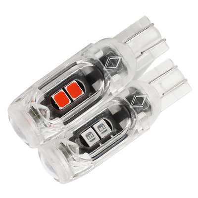 چراغ 360 درجه LED لامپ اتومبیل صفحه گواهینامه نور T10 2835 3030 5smd LED برجسته 5W5 غیر قطبی لامپ عرض کوچک