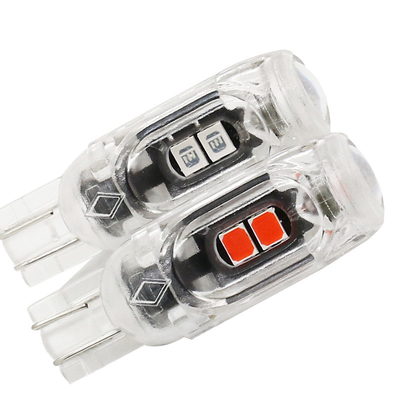 چراغ 360 درجه LED لامپ اتومبیل صفحه گواهینامه نور T10 2835 3030 5smd LED برجسته 5W5 غیر قطبی لامپ عرض کوچک