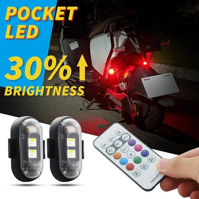 رنگ RGB LED چراغ های فضای داخلی خودرو Micro USB IP67 کنترل از راه دور بی سیم