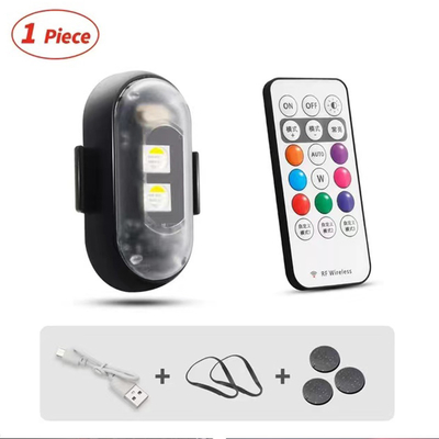 رنگ RGB LED چراغ های فضای داخلی خودرو Micro USB IP67 کنترل از راه دور بی سیم