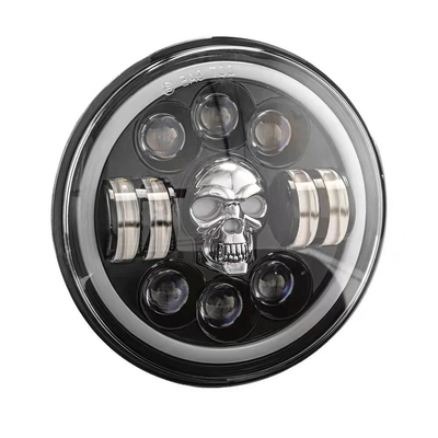 چراغ‌های LED گرد 7 اینچی برای هارلی رویال انفیلد 12000lm