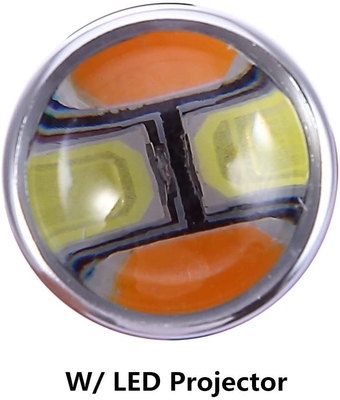 3157 3057 3357 4157 چراغ های چراغ راهنما ترمز LED Amber Switchback 22 SMD با پروژکتور