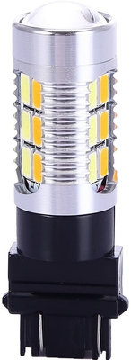 3157 3057 3357 4157 چراغ های چراغ راهنما ترمز LED Amber Switchback 22 SMD با پروژکتور