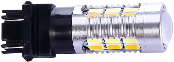 3157 3057 3357 4157 چراغ های چراغ راهنما ترمز LED Amber Switchback 22 SMD با پروژکتور