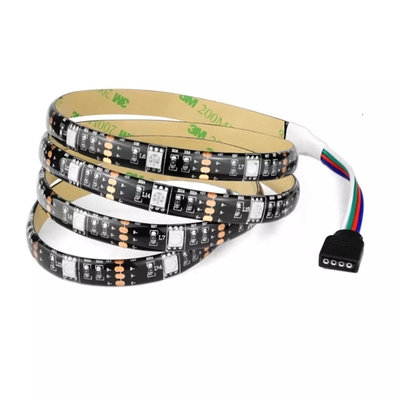 نوار لوله LED چراغ جلو اتومبیل USB SMD 5050 RGB رنگارنگ DC 5V انعطاف پذیر